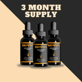 BIONPLEX 100% Organic Hair Growth Serum For Thinning Hair Loss - More Bottles:: 3 Pics