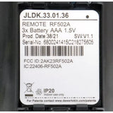 Tempur-Pedic New Silver Tempur-Pedic Extend Breeze Ergo Bed Power Remote Control RF502A