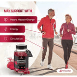 Vitamized Beet Root Gummies Super Nitric Oxide Beets Supplement 60 Chewables Red Beetroot