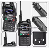 BaoFeng UV18 Pro Max GPS Air Band Walkie Talkie NOAA Type-C Long Range Ham Radio