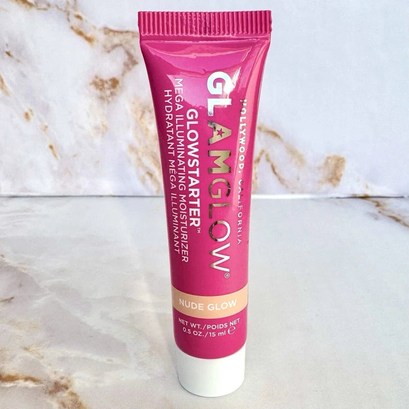 GlamGlow GLOWSTARTER Mega Illuminating Moisturize Nude Glow NEW .5oz / 15ml