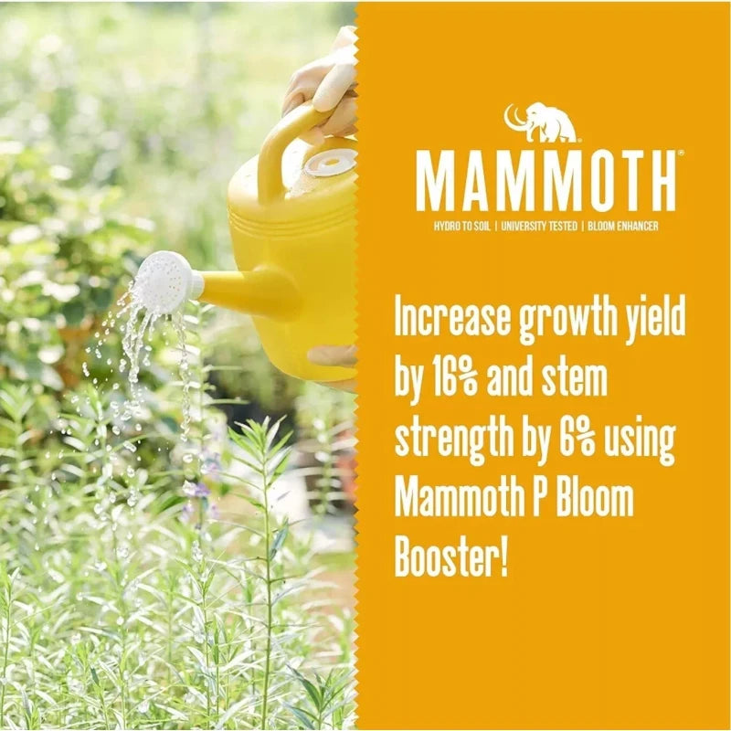 Mammoth P Bloom Booster | Organic Microbial Inoculant | 16% Increase Yields 50mL