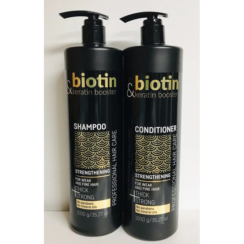 Chantal Biotin & Keratin Booster Strengthening Shampoo & Conditioner 35.27 fl oz Each
