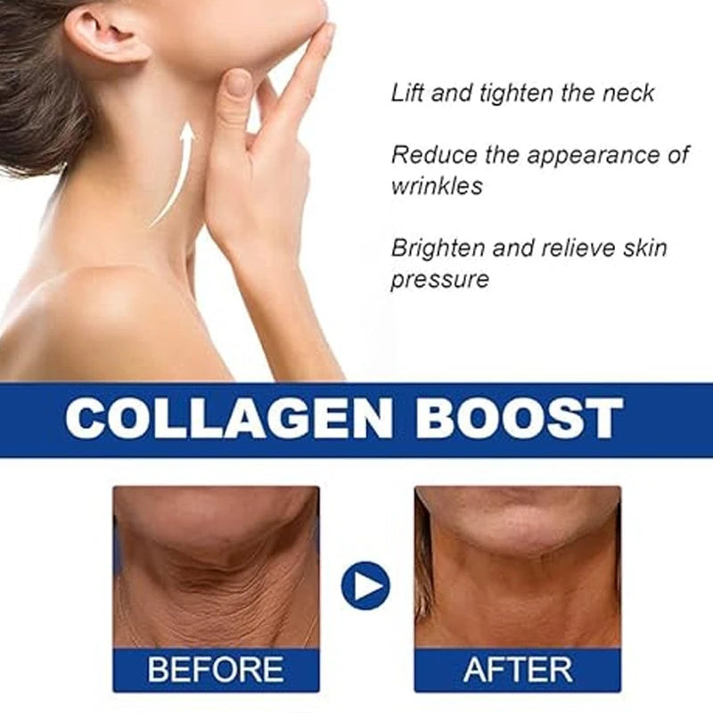 Tighten & Lift Firming Neck Cream, Uoohe Neck Cream, Anti-Aging Neck Cream For Women, Anti Wrinkle Moisturizing Neck Cream For Women(2PC)