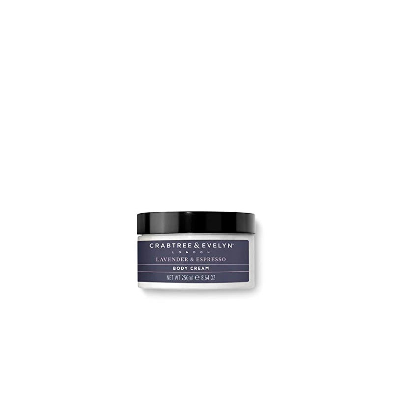 Crabtree & Evelyn Body Cream, Lavender & Espresso, 8.64 oz