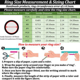 Tungsten Ring Digital Business Card - Waterproof NFC Ring - Social Media Sharing & Instant Contact - Tap to Share NFC - iOS and Android(Gold-#11)