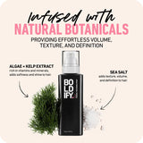 BOLDIFY Hair Thickening Spray - Get Thicker Hair in 60 Seconds - Stylist Recommended Hair Products for Women & Men - Hair Volumizer + Texture Spray Hair Thickener for Fine Hair - 8 oz