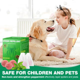 24 Pack Spider Repellent Indoor, High-Strength Peppermint Spider Repellent for Indoor Outdoor, Spider Deterrent to Keep Spider, Rodent, Roaches, Bugs, Ant Away from House Basement Garage Attic