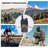 BaoFeng UV18 Pro Max GPS Air Band Walkie Talkie NOAA Type-C Long Range Ham Radio