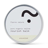 Fierce Nature - Pure Organic Tallow Nourish Balm (Unscented) - 100g