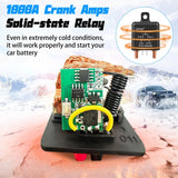 3rd Generation 200A Remote Battery Disconnect Switch DC12V Battery Cut Off Switch Heavy Duty Car Battery Kill Switch for RV Truck Wireless Anti-Theft Prevent Battery Drain(1000A Starting Current)