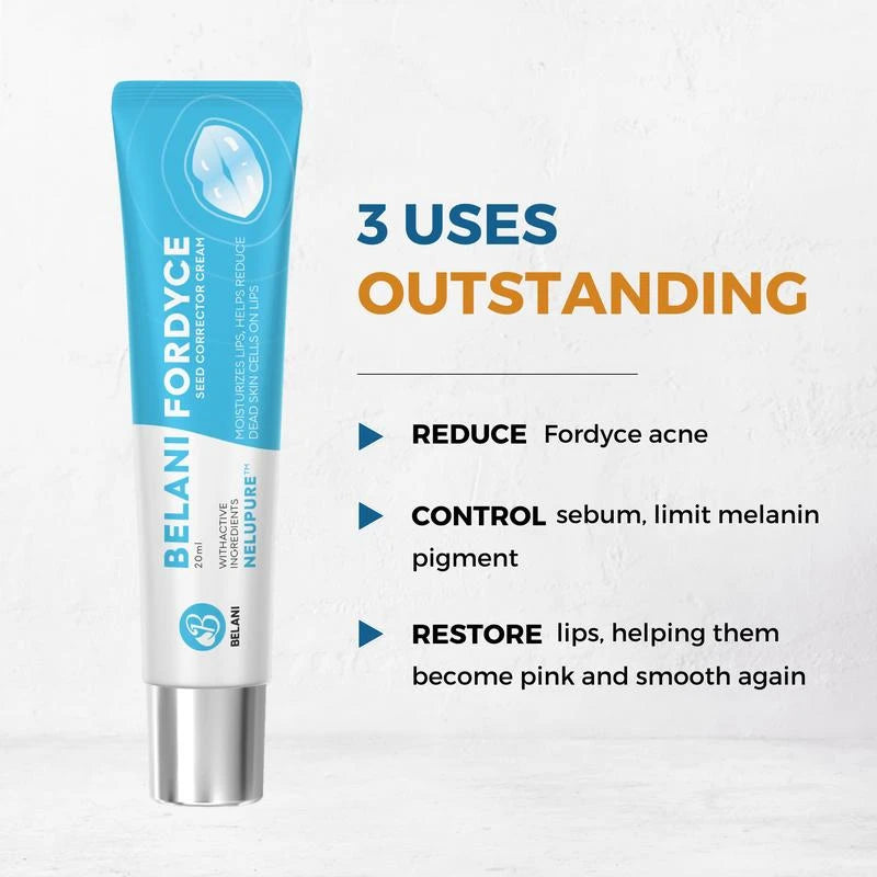 Belani Fordyce Lip Acne Cream - Reduce Fordyce, Return rosy, smooth lips - 20ml - Specification: 1 Box