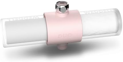 Weddell Duo Shower Filter - NSF Certified Shower Filter, High Pressure Activated Carbon Filter, Removes Chlorine, PFAS & Particulates, Clinically Tested For Healthier Skin & Hair (Pink)