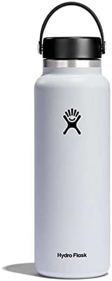 Hydro Flask Wide Flex Cap White 40 Oz