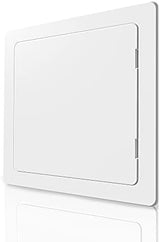 Access Panel for Drywall - 22 x 22 inch - Wall Hole Cover - Access Door - Plumbing Access Panel for Drywall - Heavy Durable Plastic White