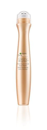 Garnier SkinActive Clearly Brighter Anti-Dark Circle Eye Roller, Sheer Tint Light/Medium, 0.5 Fl Oz (15mL), 1 Count (Packaging May Vary)