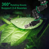 Updated Reptile Mister – Humidifier for Tanks, Amphibians, and Rainforest Plants with Timer and Manual Spray Functions