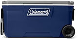 Coleman Classic Series Insulated Portable Wheeled Cooler, Leak-Resistant Outdoor Hard Cooler Keeps Ice up to 5 Days, 100-Quart