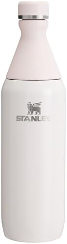 STANLEY All Day Slim Bottle 20-34 OZ | Twist off Lid with Leakproof Seal | Slim Design for Travel & Gym | Insulated Stainless Steel | BPA-Free