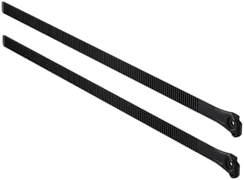 Thule XXL Fatbike Wheel Straps, Black, One Size