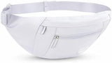 MAXTOP Large Crossbody Fanny Pack with 4-Zipper Pockets,Gifts for Enjoy Sports Festival Workout Traveling Running Casual Hands-Free Wallets Waist Pack Phone Bag Carrying All Phones