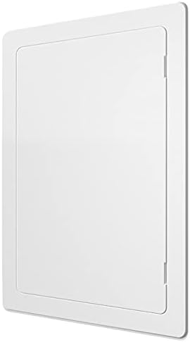 Access Panel for Drywall - 8x16 inch - Wall Hole Cover - Access Door - Plumbing Access Panel for Drywall - Heavy Durable Plastic White