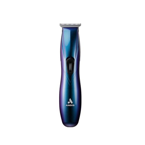 Andis 560974 Limited Edition Slimline Pro Cord/Cordless Beard Trimmer, Lithium Ion T-Blade Trimmer, Close Cutting T-Blade Zero Gapped, Galaxy