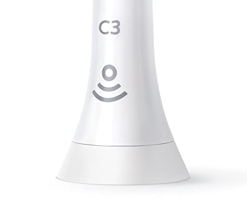 Philips Sonicare Genuine C3 Premium Plaque Control Toothbrush Heads, One Year Supply, 4 Brush Heads, White, HX9044/65