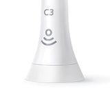 Philips Sonicare Genuine C3 Premium Plaque Control Toothbrush Heads, One Year Supply, 4 Brush Heads, White, HX9044/65