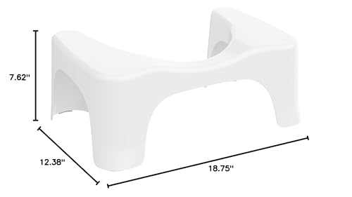 Squatty Potty Simple Curve Toilet Stool.