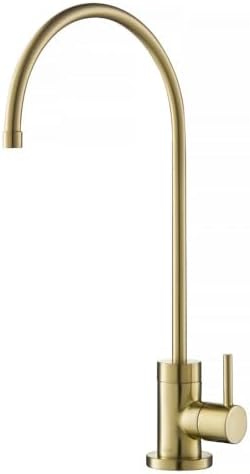 KRAUS Purita 100% Lead-Free Kitchen Water Filter Faucet in Spot Free Antique Champagne Bronze, FF-100SFACB