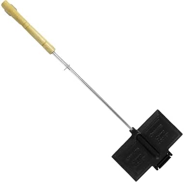 Coghlan's Cast Iron Cooker - Pre-Seasoned Pie Iron Sandwich Maker with Heat-Resistant, Removable Handles, Easy-to-Clean for Toasted Pies, Grilled Sandwiches, and Meats, For Campfire Cooking