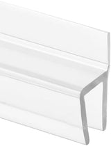 Prime-Line M 6262 Frameless Shower Door Bottom Seal for 1/4 in. Thick Glass Doors, Single Flap, 36 in., Clear Vinyl (Single Pack)