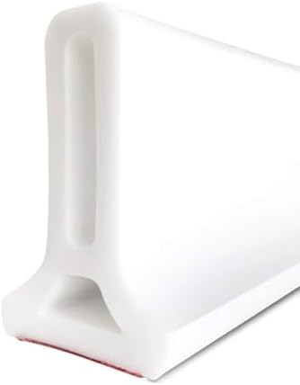 Duzzy 67 Inch Collapsible Shower Water Dam Shower Stopper Barrier and Retention System and Keeps Water Inside Threshold Dry and Wet Separation Suitable for Bathroom and Kitchen