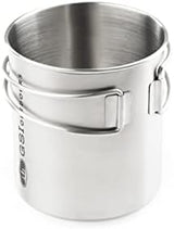 GSI Outdoors Glacier Stainless Steel Bottle Cup I Lightweight Cup or Pot for Travel, Camping and Backpacking - 24 oz