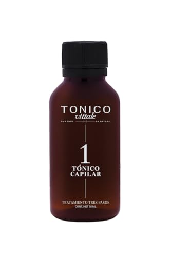 Tonico Vittale Tónico Capilar 75ml Tratamiento Capilar | Anticaída, Crecimiento Y Fortalecimiento Capilar | Brillo Y Reconstrucción | 100% Ingredientes Naturales