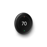 Google Nest Learning Thermostat (4th gen) + Nest Temperature Sensor (2nd gen) - Obsidian