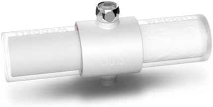 Weddell Duo Shower Filter - NSF Certified Shower Filter, High Pressure Activated Carbon Filter, Removes Chlorine, PFAS & Particulates, Clinically Tested For Healthier Skin & Hair (White)