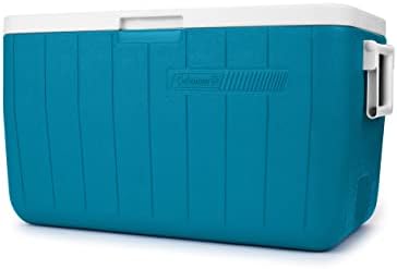 Coleman Chiller 48qt Insulated Portable Cooler with Ice Retention & Heavy-Duty Handles, Made in USA