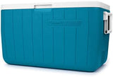 Coleman Chiller 48qt Insulated Portable Cooler with Ice Retention & Heavy-Duty Handles, Made in USA