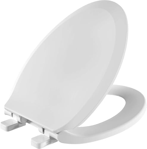 American Standard 5503A00B.020 Slow Elongated Closed Front Toilet Seat, White