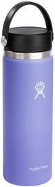 Hydro Flask Wide Mouth vacuum insulated stainless steel water bottle with leakproof closeable lid for cold water drinks, sports, travel, car and school