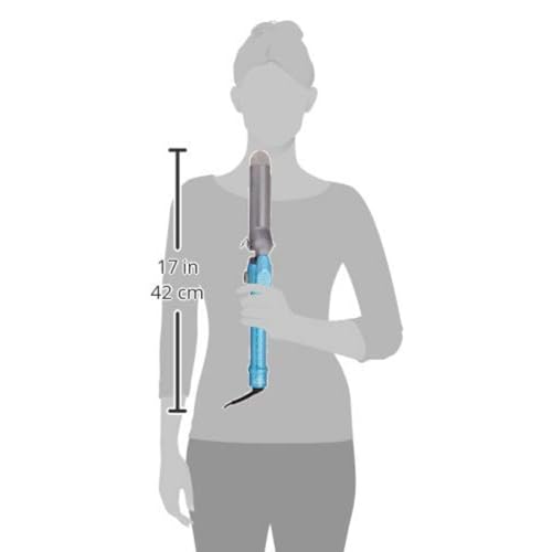 BaBylissPRO Nano Titanium Spring Curling Iron, 1.25" Professional Spring Hair Curler for Long Lasting Curls & All Hair Types