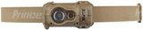 Princeton Tec Byte Multi-Mode Multi-Beam IPX4 Water Resistant LED Tactical Headlamp with 200 Lumens, Essential Outdoor Accessory for Hiking, Backpacking, Camping, Running, and Safety Preparedness, Tan