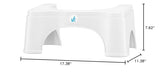 Squatty Potty Original Toilet Stool 2.0 Base 7", White, 1 Count
