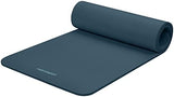 Retrospec Solana Yoga Mat 1/2" Thick w/Nylon Strap for Men & Women - Non Slip Exercise Mat for Yoga, Pilates, Stretching, Floor & Fitness Workouts