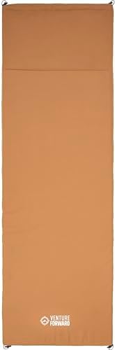 Teton Canvas Camp Pad, Sleeping Pad for Car Camping, Brown