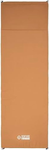Teton Canvas Camp Pad, Sleeping Pad for Car Camping, Brown