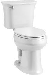 KOHLER K-4774-47 Brevia Elongated Toilet Seatwith Quick-Release Hinges and Quick-Attach Hardware for Easy Clean in Biscuit