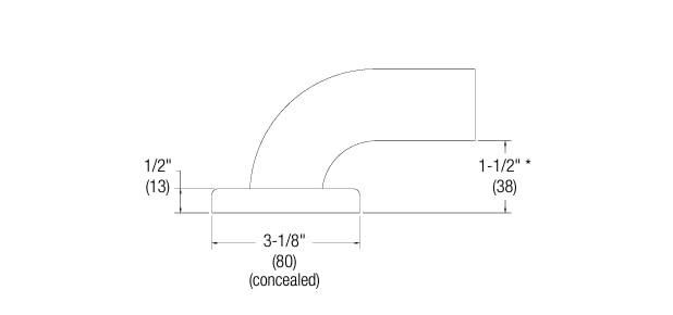 Commercial Grab Bar Bundle for Commercial Restrooms - ADA Compliance - 1.5" Diameter - 18", 36", 42" - Pack of 3